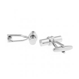 Cufflinks - Twisted Metal Cylinder