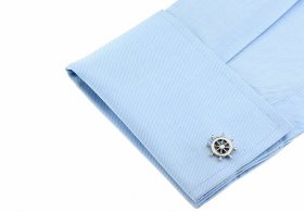 Cufflinks - Ships Wheel