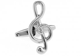 Cufflinks - Treble Clef Music