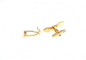 Cufflinks - Winged Heart Gold